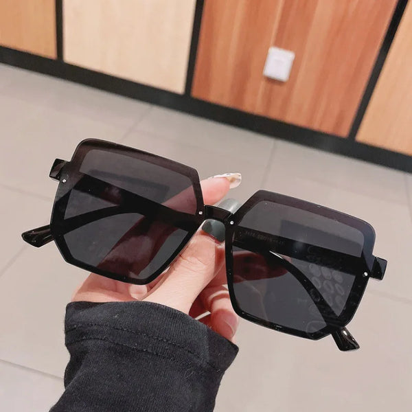 Retro Square Sun Frame Shades