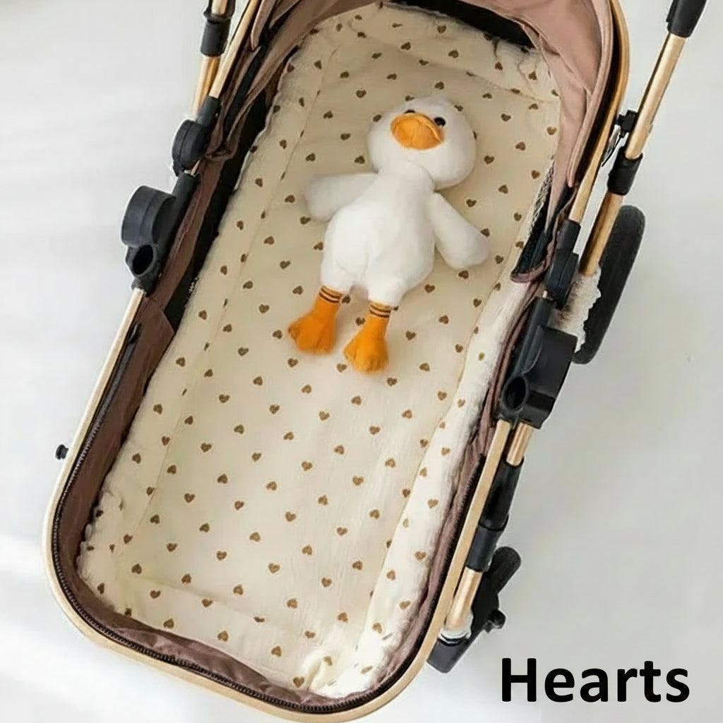 CozyCub Cartoon Bear Stroller Pad